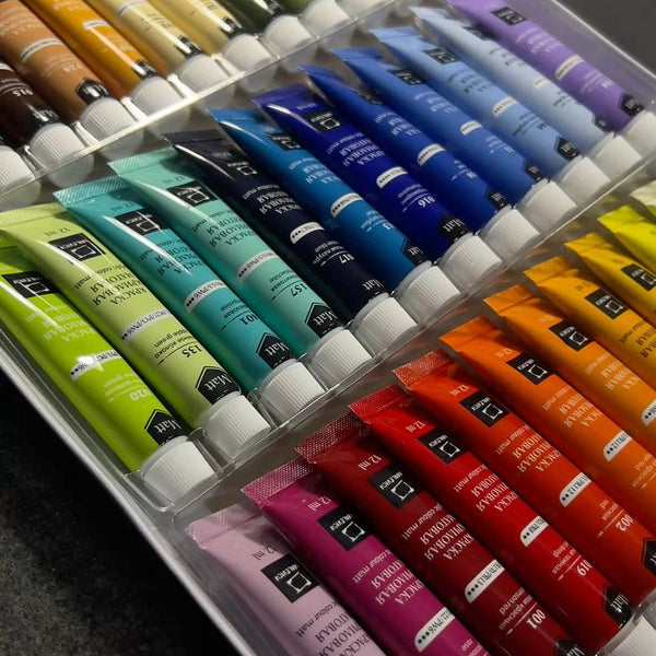 Artist Watercolor Tubes Set – Vibrant Colors for Painting & Sketching