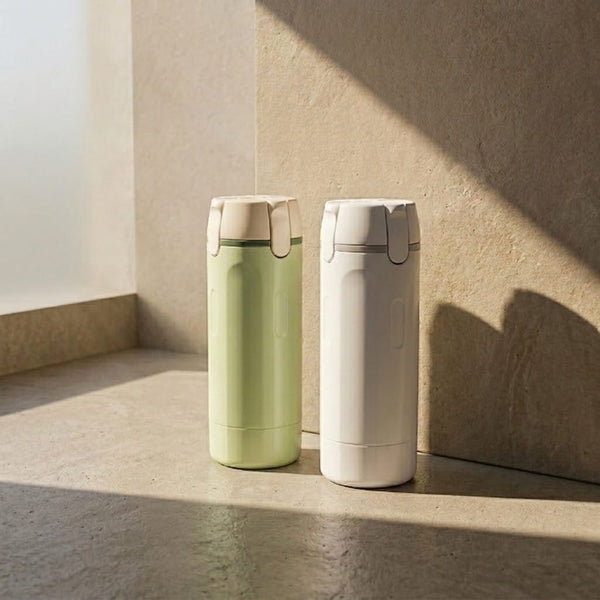 STAQX™ | 4-in-1 Travel Dispenser Leakproof Bottles for Shampoo & Lotion