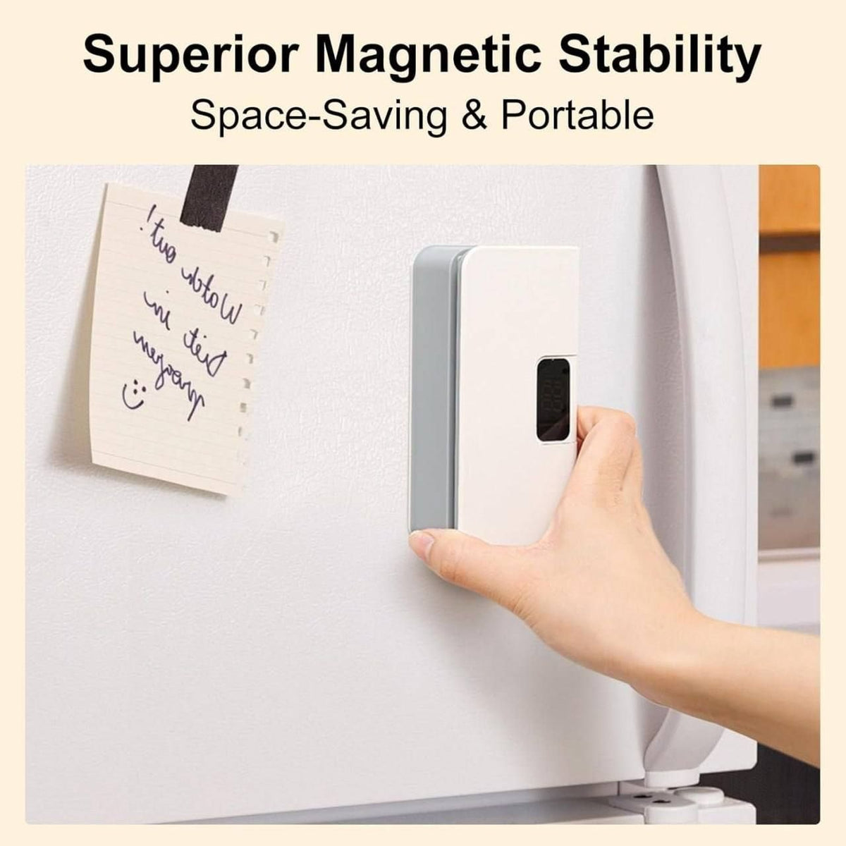 Portable Mini Bag Sealer – USB-C Rechargeable Heat Sealer with 6 Modes & Magnetic Back